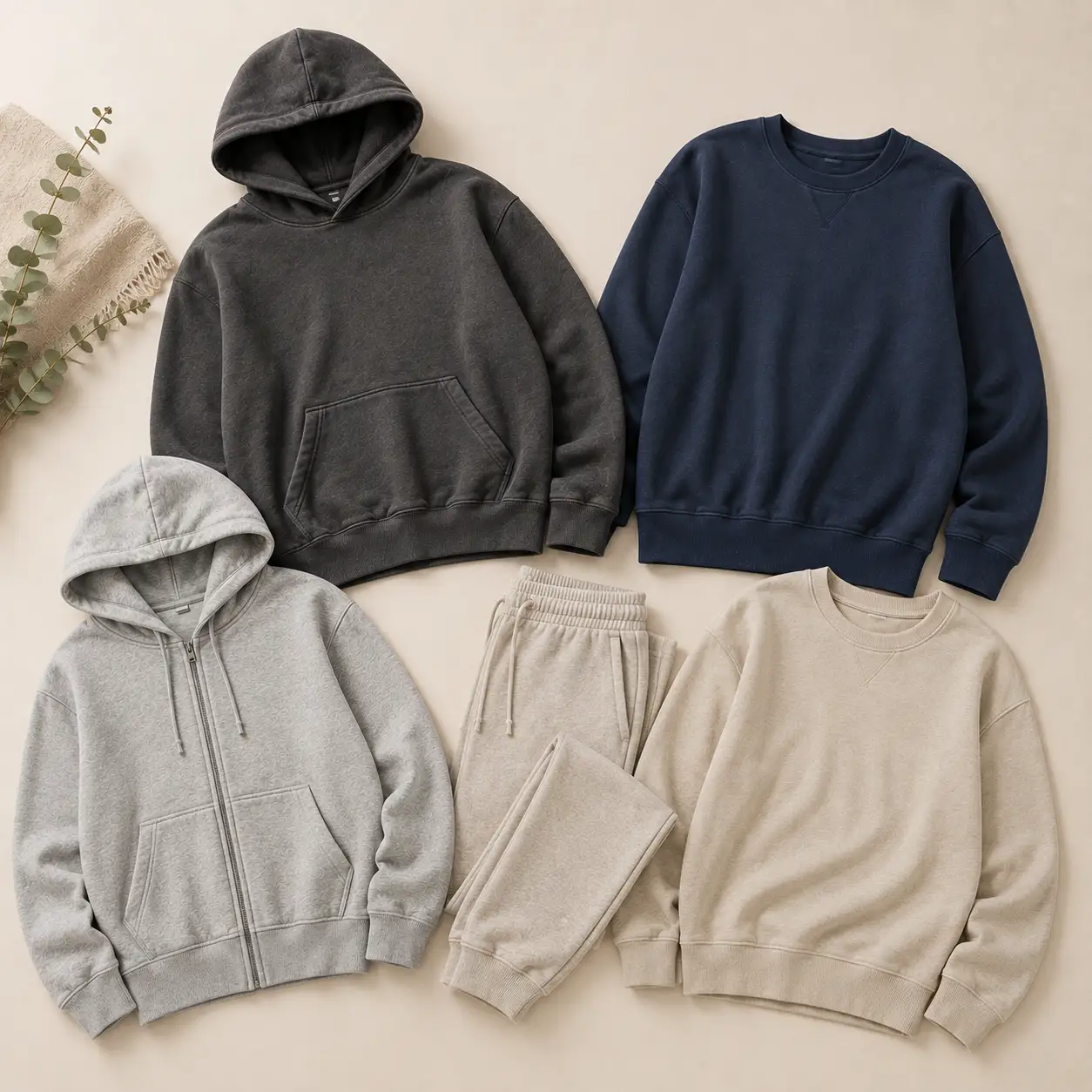 Private label hoodies and sweatshirts manufactured in India