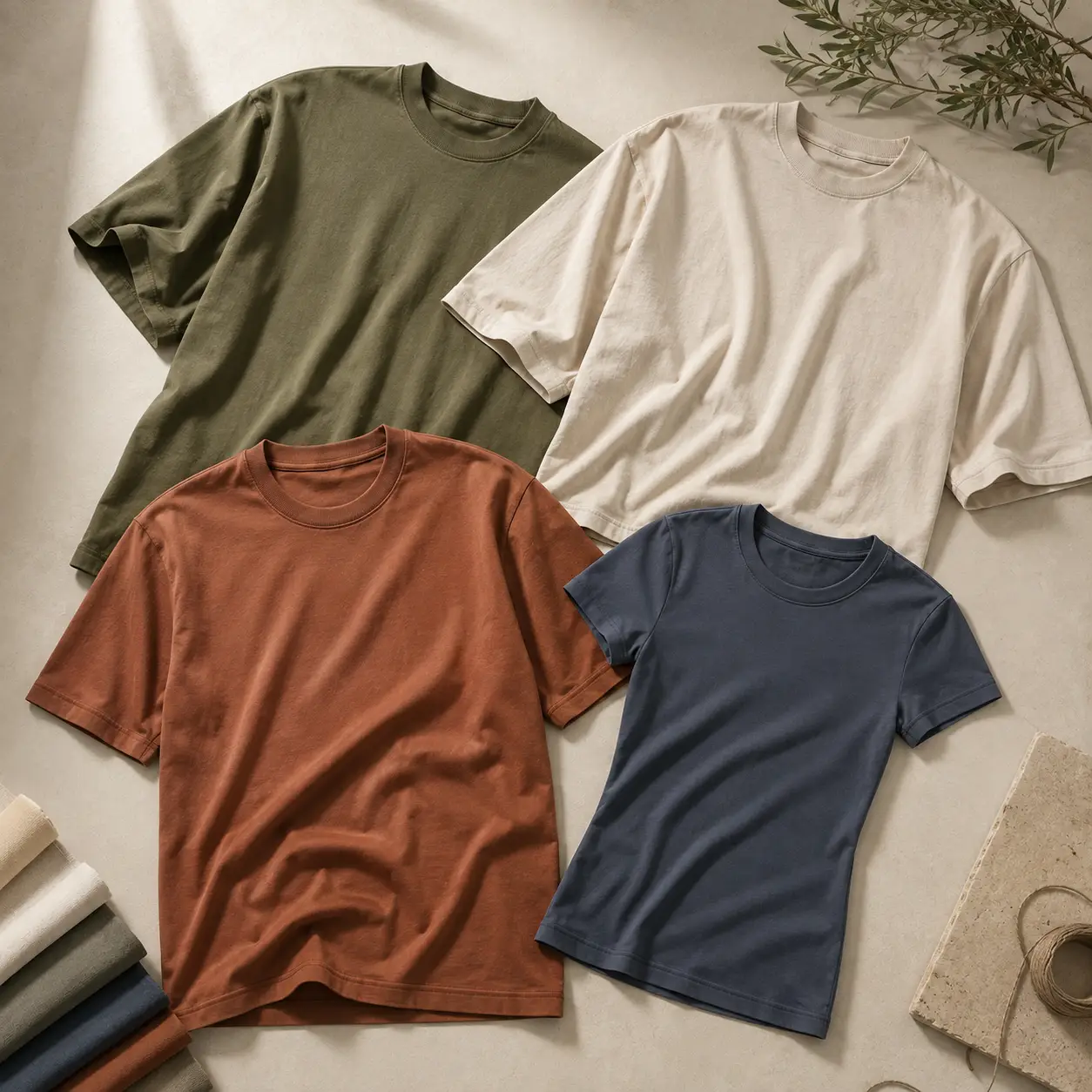 Cotton T-shirts for private label apparel manufacturing for USA brands