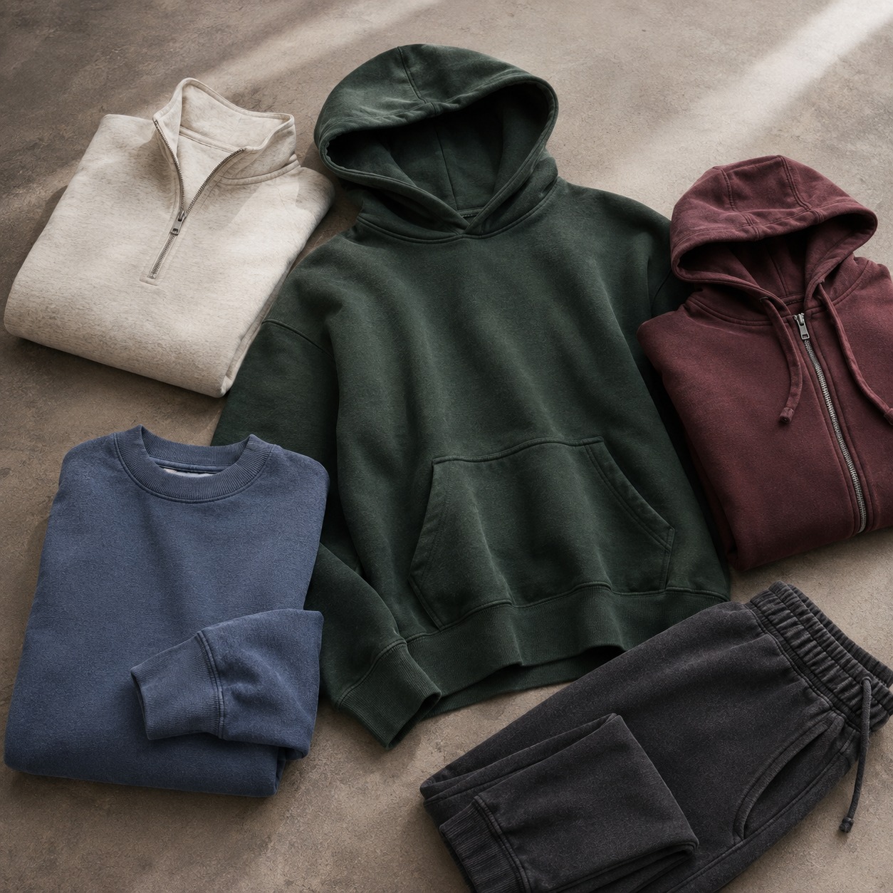 Private label hoodies and sweatshirts manufacturing for Canadian brands