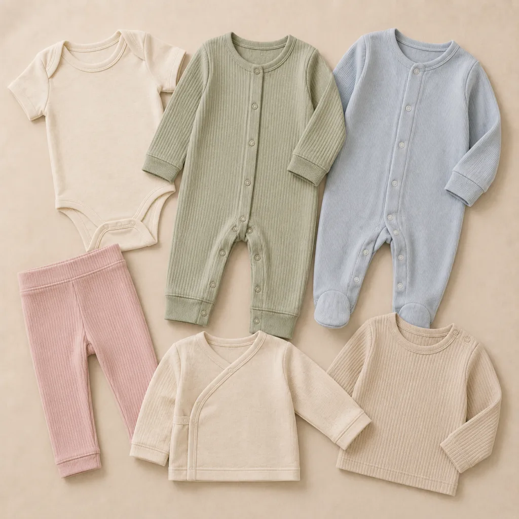 Private label knitted babywear manufacturing in India for international brands