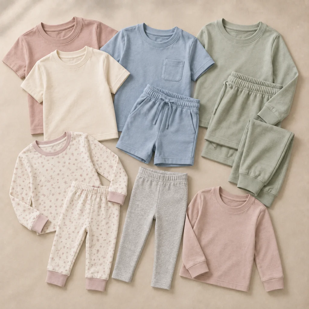 Private label knitted kidswear manufacturing in India for international brands