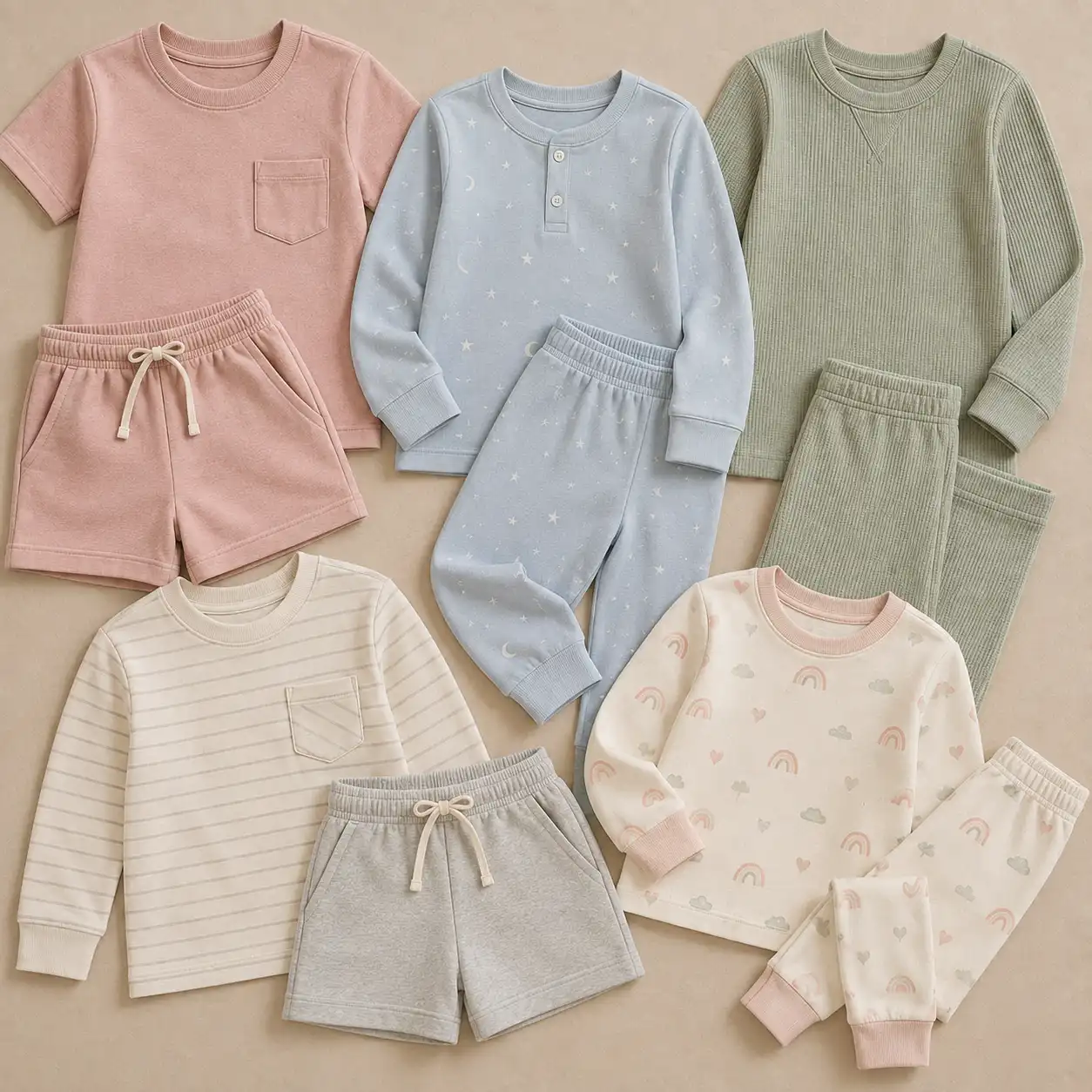 Private label knitted kidswear manufacturing collection in India