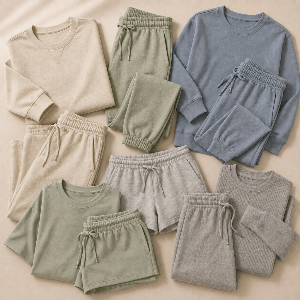 Private label knitted loungewear manufacturing in India for international brands