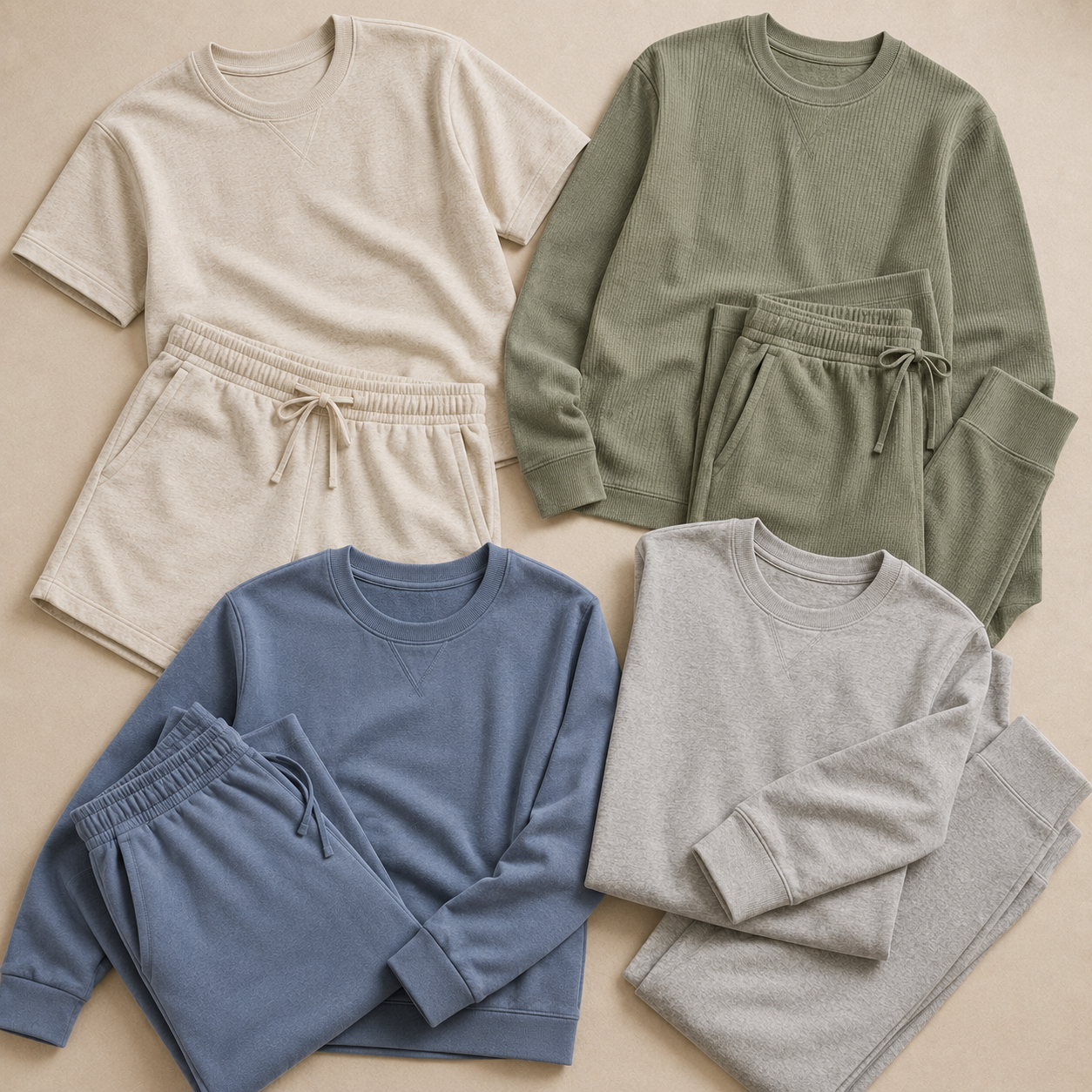 Private label knitted loungewear manufacturing collection in India