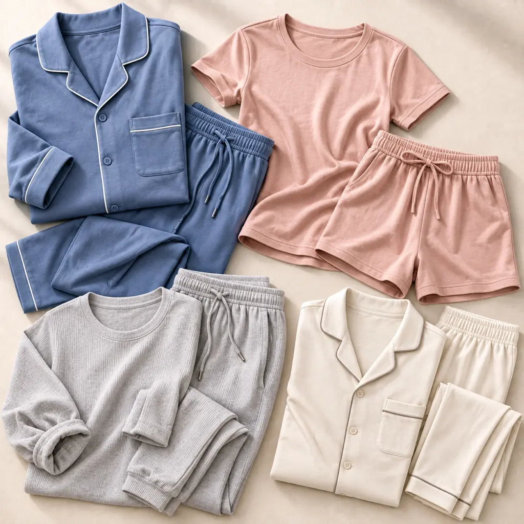 Private label knitted sleepwear and pajama manufacturing for international brands